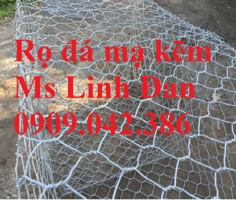 xưởng sản xuất rọ đá mạ kẽm, rọ đá mạ kẽm, rọ đá bọc nhựa,