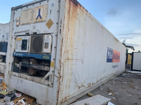 Conainer lạnh 40feet trữ đông giá tốt