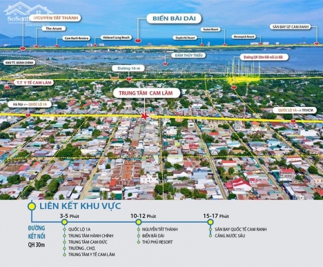 Mở Bán Cụm Đất Nền KDC Cam Thành Bắc - Bãi Dài View Trực Diện Đầm _ Giá Đầu Tư Chỉ Từ 936 Triệu/Nền