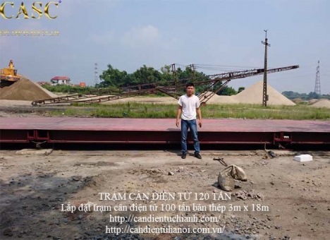 Thiết kế, thi công, lắp đặt trạm cân điện tử ô tô 100 tấn - Cân điện tử Chi Anh