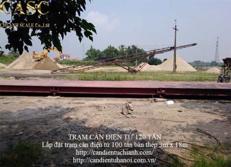 Thiết kế, thi công, lắp đặt trạm cân điện tử ô tô 100 tấn - Cân điện tử Chi Anh