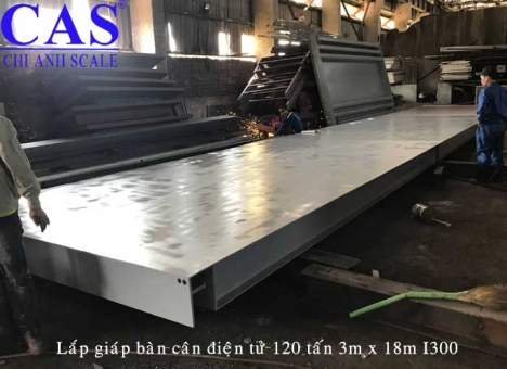 Thiết kế, thi công, lắp đặt trạm cân điện tử ô tô 120 tấn - Cân điện tử Chi Anh