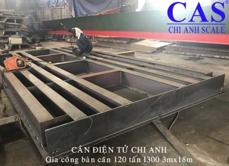 Thiết kế, thi công, lắp đặt trạm cân điện tử ô tô 120 tấn - Cân điện tử Chi Anh