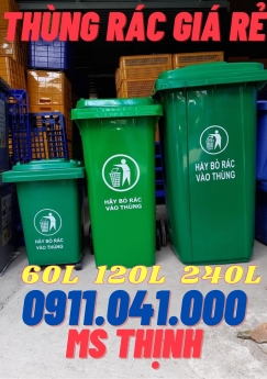 Thùng rác 40lit thích hợp dùng phân loại rác tại nhà
