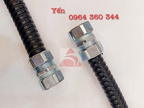 Ống ruột gà tráng kẽm bọc nhựa PVC, ống ghen mềm luồn dây phi 20