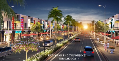 Đất nền khu đô thị TNR Đăkđoa với 468tr/nền