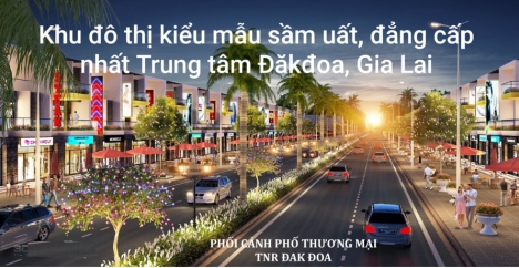 Đất nền khu đô thị TNR Đăkđoa với 468tr/nền