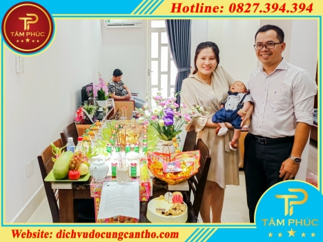 Ý nghĩa các lễ vật trong một mâm cúng đầy tháng cho bé