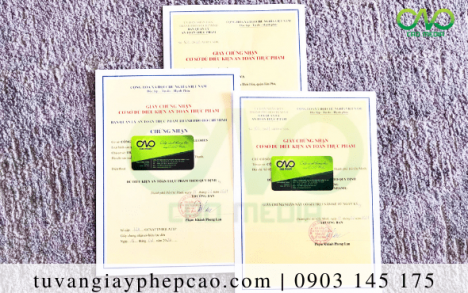 Xin giấy phép ATTP cơ sở sản xuất sữa chua sấy khô chỉ 20 ngày