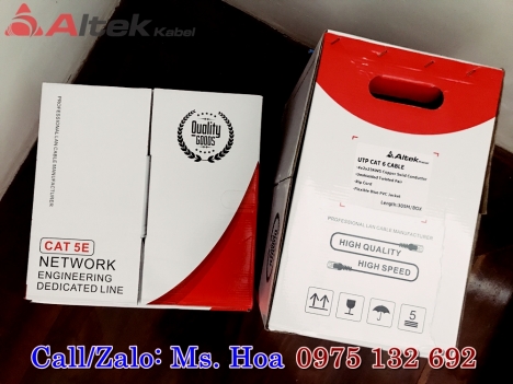 Cáp mạng UTP/Cáp mạng chống nhiễu FTP lõi đồng 100%