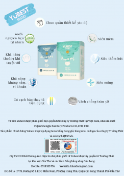 Sỉ và lẻ tã bỉm nội địa Trung Yubest, tã bỉm cao cấp Cần Thơ