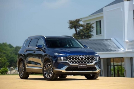 Cần bán Hyundai Santa Fe đời 2021