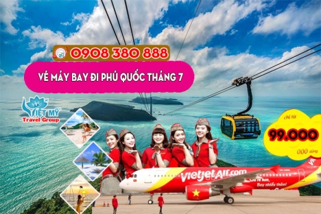 Vé máy bay đi Phú Quốc tháng 7 giá rẻ