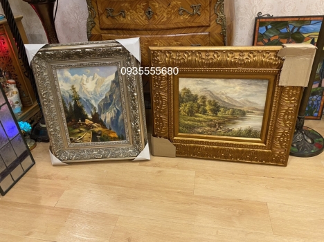 Giao lưu vài em tranh phong cảnh hàng decor