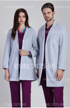 Công ty may quần áo bác sĩ kiểu dáng đẹp, thiết kế hợp lý, tiện dụng