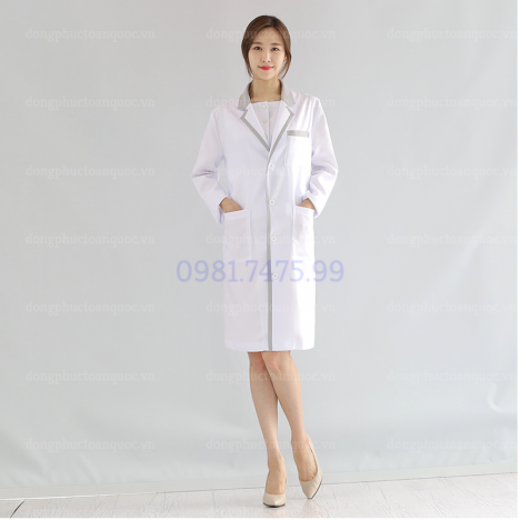Công ty may quần áo bác sĩ kiểu dáng đẹp, thiết kế hợp lý, tiện dụng