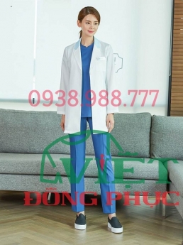 Công ty may quần áo bác sĩ kiểu dáng đẹp, thiết kế hợp lý, tiện dụng