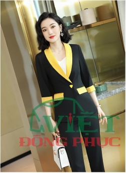 Xưởng may vest đồng phục công sở theo dáng người chuẩn không cần chỉnh