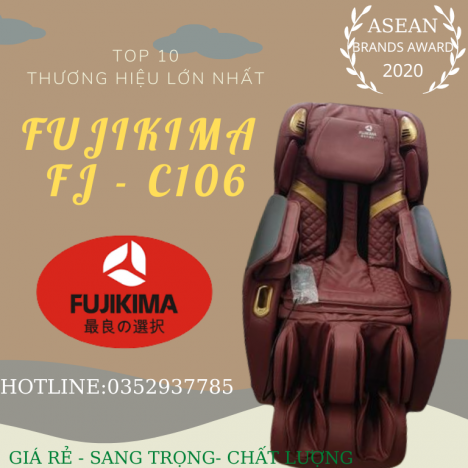 Mua ngay ghế masage FUJIKIMA - C 106 nhận ngay ưu đãi lớn