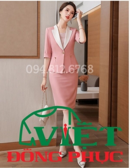 Xưởng may vest đồng phục công sở theo dáng người chuẩn không cần chỉnh