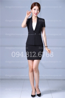 Xưởng may vest đồng phục công sở theo dáng người chuẩn không cần chỉnh