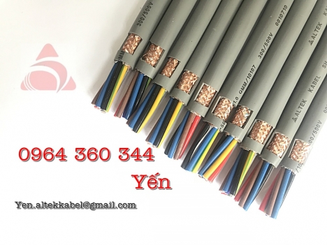 cáp điều khiển chống nhiễu SH-500, CT-500 Altek Kabel Chính hãng