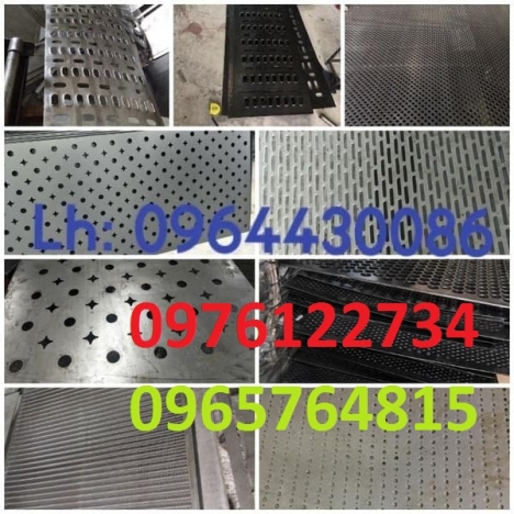 Lưới inox đột lỗ theo yêu cầu inox 201.304.316