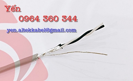 Cáp tín hiệu vặn xoắn Shield 20AWG 2Pair (2x2x0.5mm2) Altek Kabel