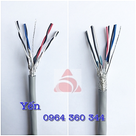 Cáp tín hiệu vặn xoắn Shield 20AWG 2Pair (2x2x0.5mm2) Altek Kabel