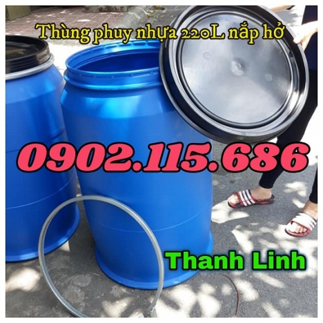 Chuyên cung cấp thùng phuy nhựa chất lượng cao