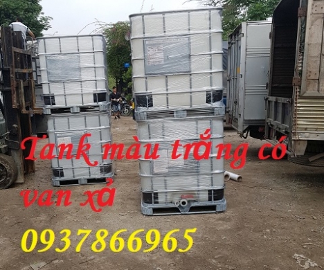Bán bồn nhựa cũ đựng nước, tank nhựa đựng hóa chất, tank nhựa 1000l