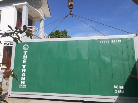 Container lạnh 20feet chứa hàng nông sản