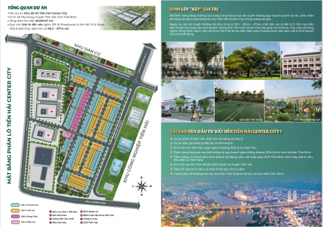 TIỀN HẢI  CENTER CITY  Tâm điểm phồn vinh Trái tim thủ phủ công nghiệp Thái Bình