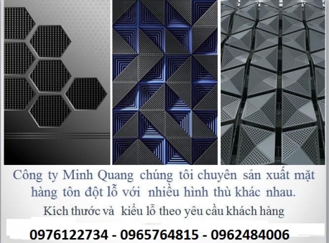 Mua tôn đột lỗ mạ kẽm dày 4mm ở đâu Hà Nội