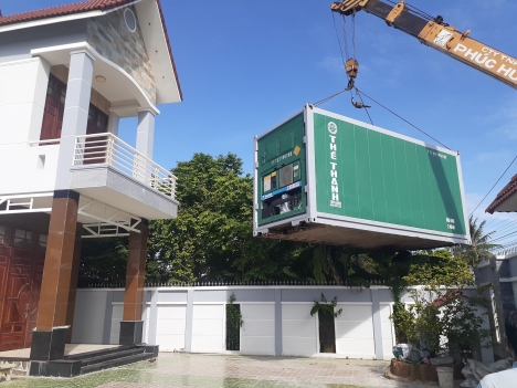 Container lạnh 20feet chứa hàng nông sản