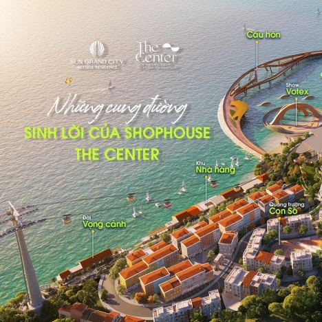 Nhà Phố THE CENTER trung tâm thị trấn An Thới Phú Quốc