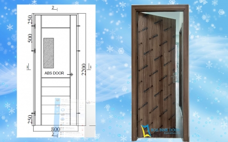 Cửa Nhựa Gỗ ABS Hàn Quốc Đẹp