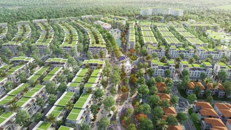 Nhà Phố, Shophouse APRICOT tại Đô Thị Meyhomes Capital Phú Quôc