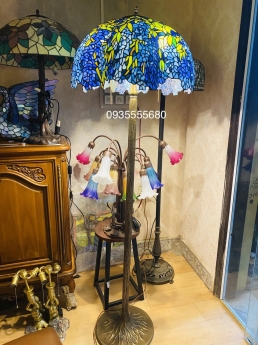 Giao lưu cây đèn sàn tiffany hàng đẹp Mỹ