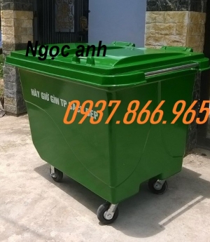 Bán thùng rác nhựa 4 bánh, thùng rác tại công viên, thùng rác có bánh xe, thùng rác nhựa nhập khẩu