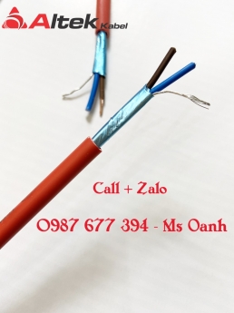Cáp chống cháy chống nhiễu 2x2.5 Altek kabel