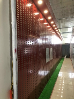 Tôn đột lỗ treo gạch kích thước theo yêu cầu