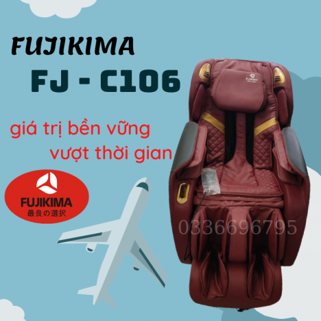 Mua ghế massage FUJIKIMA FJ - C106 không lo về GIÁ