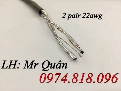 Cáp tín hiệu chống nhiễu 2x2x18awg