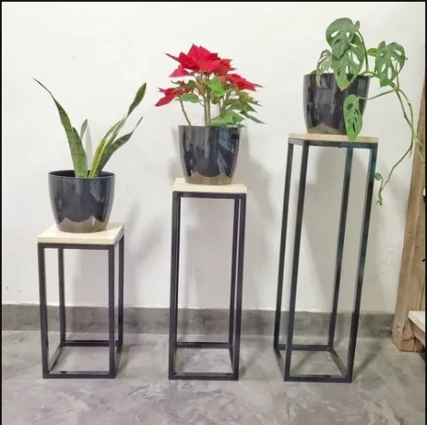 Combo kệ sắt mặt gỗ 3 kích thước, giá tốt, bền đẹp