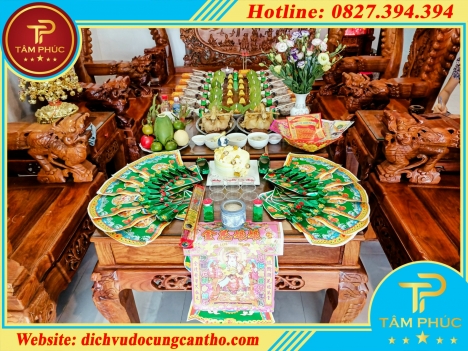 Đặt mâm cúng đầy tháng trọn gói trong mùa dịch