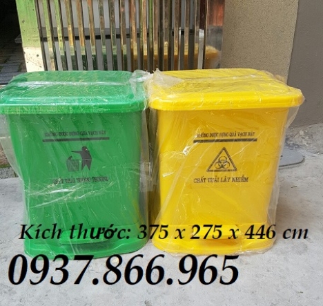 Thùng rác nhựa đạp chân theo công bố của bộ y tế, bán thùng rác nhựa,thùng rác