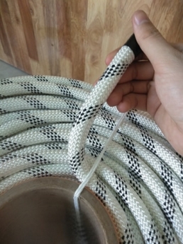 Dây thừng phi 14mm đu sơn nước