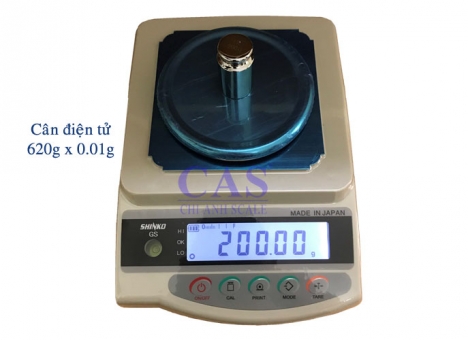 Cân phân tích 2 số lẻ GS-622N Shinko Denshi - Cân điện tử Chi Anh
