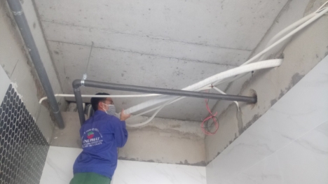 Chuyên lắp ống đồng âm tường – thi công ống đồng quận 3 giá rẻ